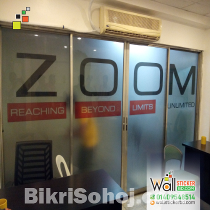 Best quality glass 3D sticker low price in bangladesh